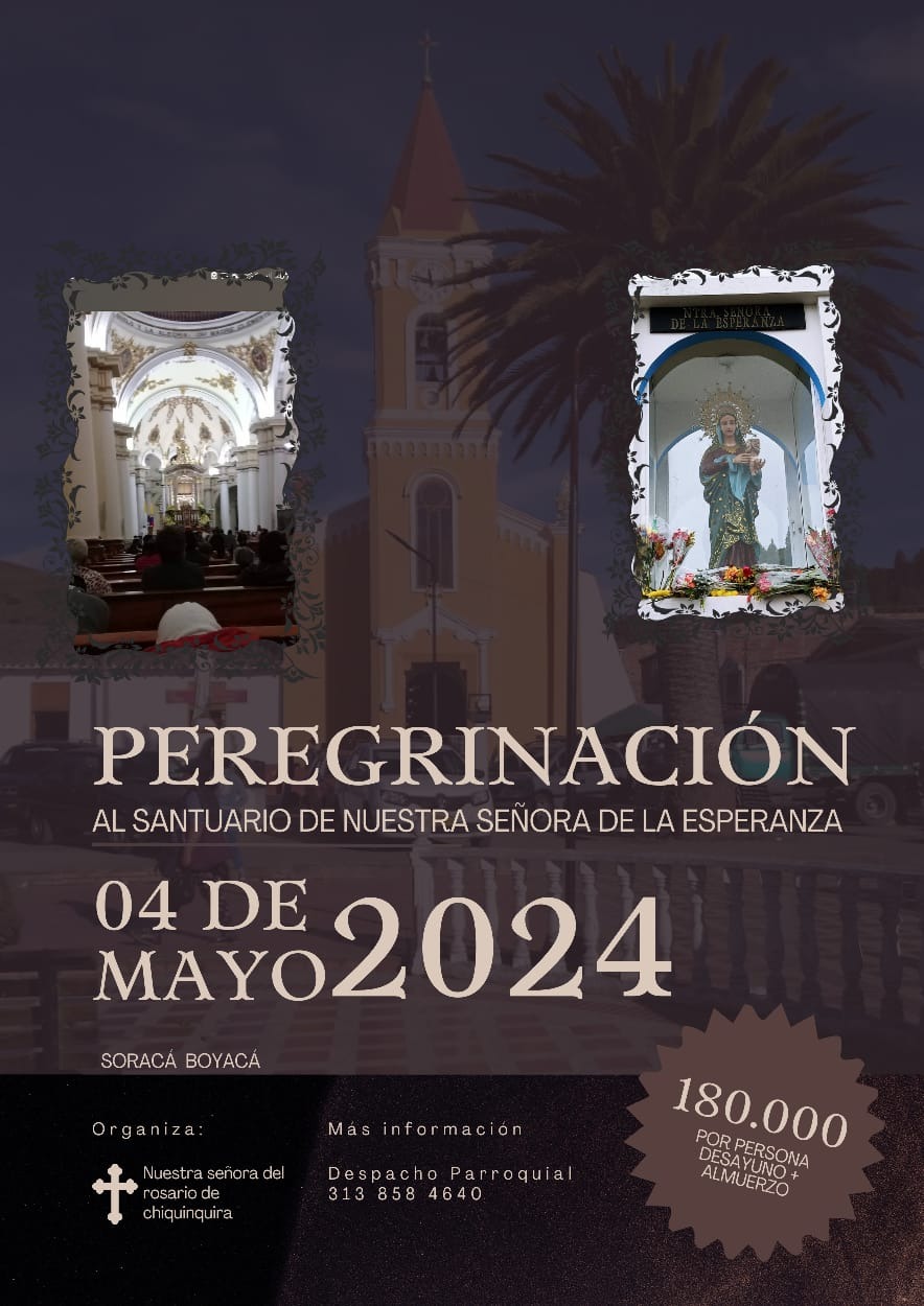 Peregrinación al santuario nuestra señora de la esperanza